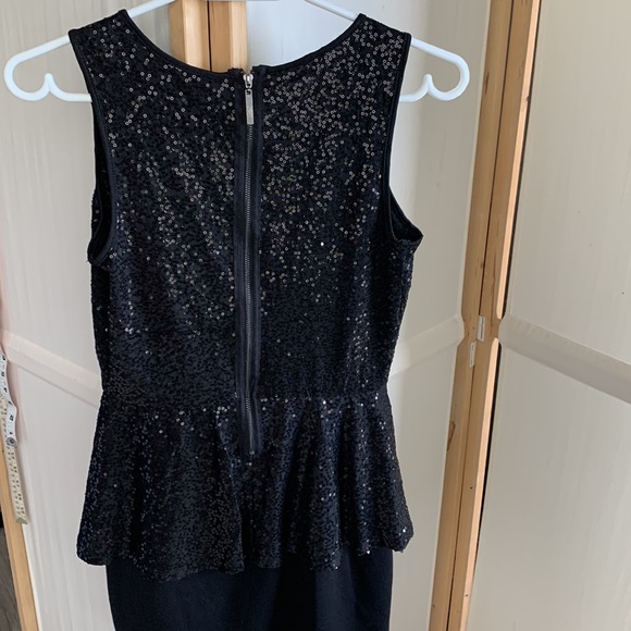 Kensie party dress with sequin, Black, Size S - Picture 6 of 12